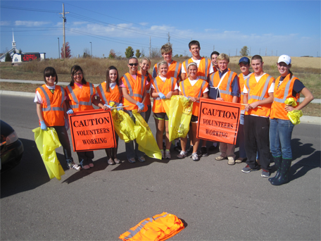 Honor Students Adopt "A" Highway